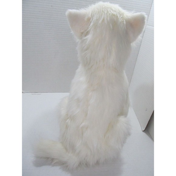 E & J CLASSICS Sitting WEST HIGHLAND TERRIER WHITE DOG 15" Realistic Westie - Picture 5 of 9